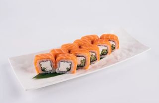 Филадельфия с копченым лососем