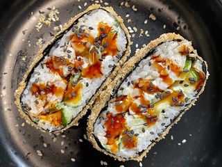 Бургер з креветкою (300g)