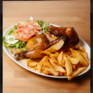 Medio Pollo Asado