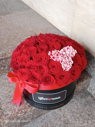 Букет "Притяжение" (101 роза)