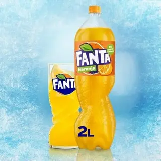 Fanta Naranja botella 2L.