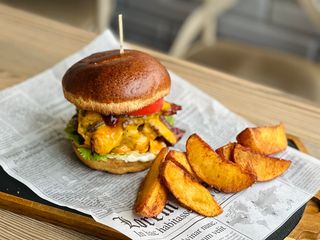 Бургер с телешко (350г)