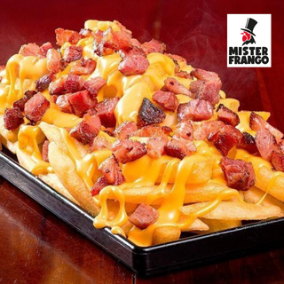 Batata frita bacon e cheddar 