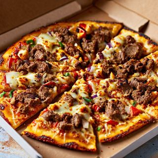 Half kebab,half shawarma