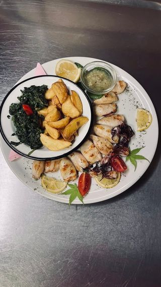 Lignje sa žara 250g