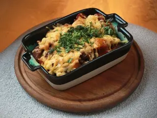 Гаряча пательня з телятиною під соусом BBQ (380g)