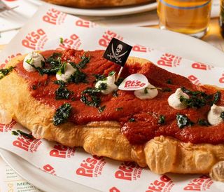 Il veliero del pirata fritto