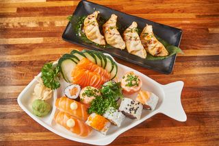 Gyosas e Combinado de 12