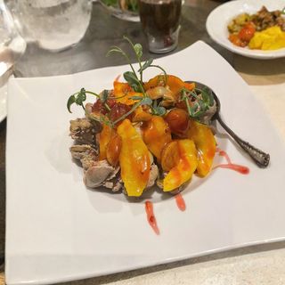 Печінка з грушею та виноградом (300г)