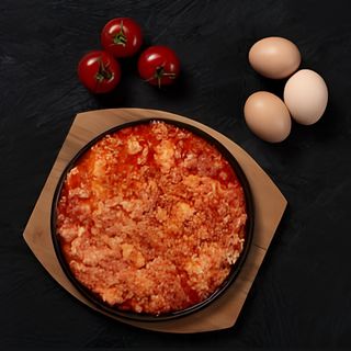 Ձվածեղ լոլիկով