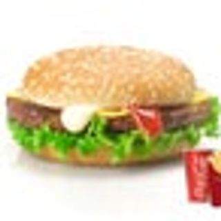 Panino cheese burger menù