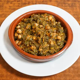Espinacas con Garbanzos