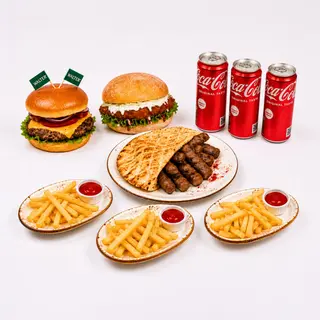 Walburger + Ćevapi 10 komada + Bečki Walter