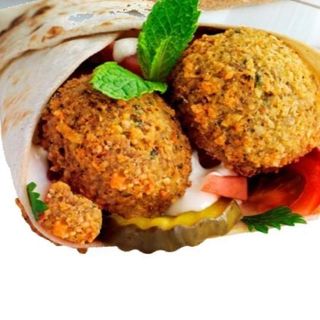 Piadina falafel