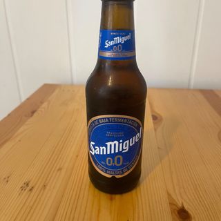 Cerveza san Miguel 0,0