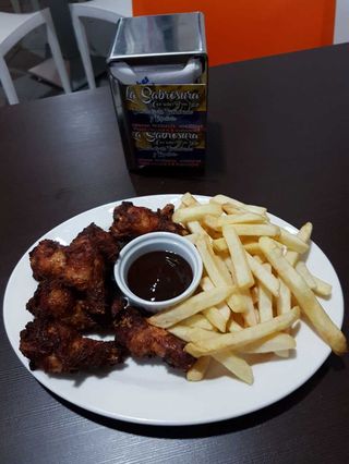 Alitas a la Barbacoa