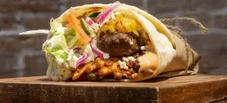Roll kebab