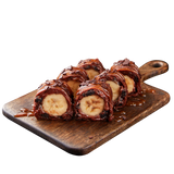 Солодкий рол з шоколадом та карамеллю (210 г)