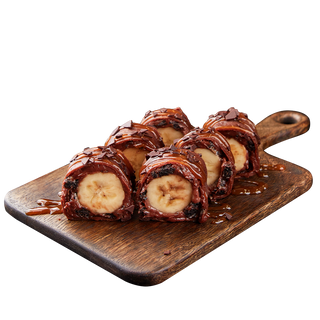 Солодкий рол з шоколадом та карамеллю (210 г)