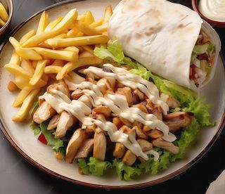 Plats Chawarma