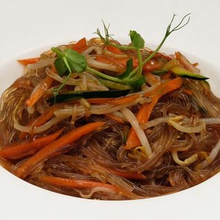 Spaghetti di soia veggie