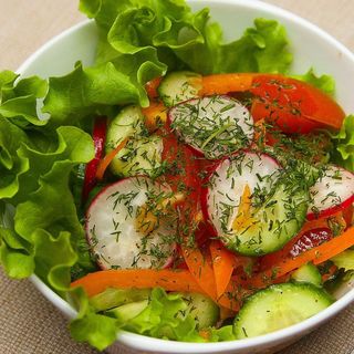 Салат из свежих овощей