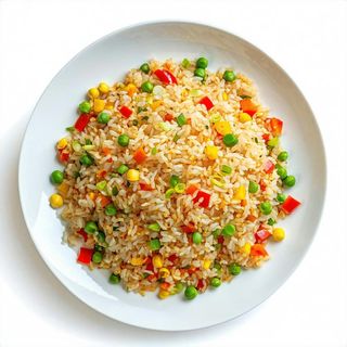 Riso saltato vegetariano