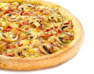 Пицца "Ветчина и грибы" (23 см)