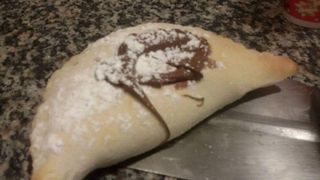 Calzoncino con Nutella