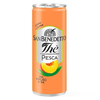 Tè pesca lattina
