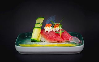 A045 - Nigiri maguro ikura 2 pezzi