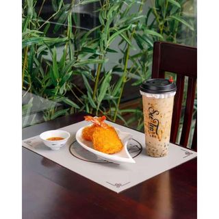 Golden prawns (4 pieces)