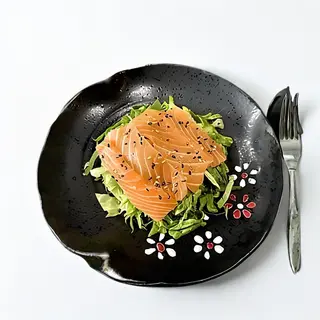 755. Sake salad insalata con salmone