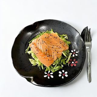 755. Sake salad insalata con salmone