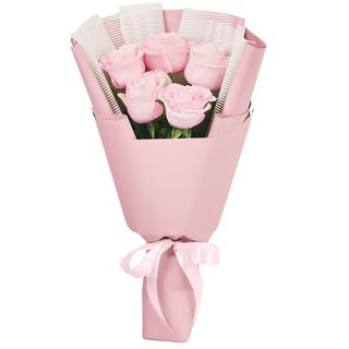 Buchet 5 Trandafiri Roz