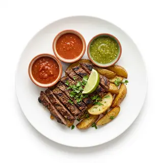 Carne Asada Con Patatas