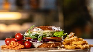 Vege boss z frytkami 200g