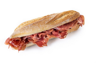 Bocata de jamón ibérico