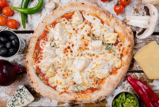 Pizza Quattro Formaggi