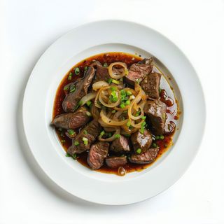 52 Ternera con Cebolla