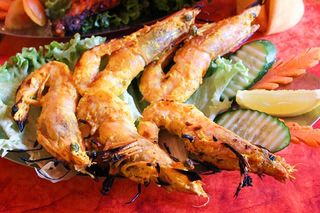 Tandoori king prawns - senza glutine