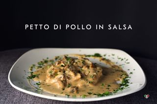 Petto di pollo in salsa 220g