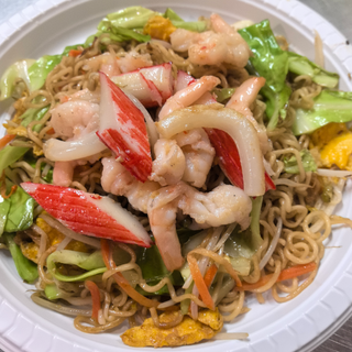 RAMEN SALTATO CON FRUTTI DI MARE