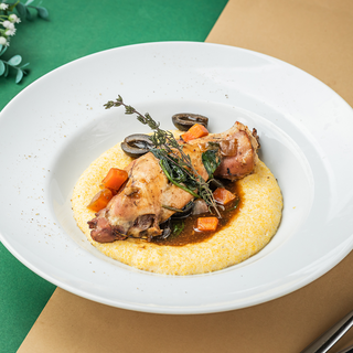 Кролик з полентою  (410 г)