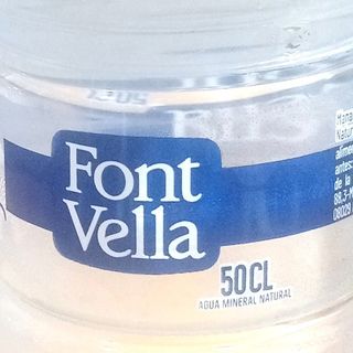 Agua font Vella 50cl