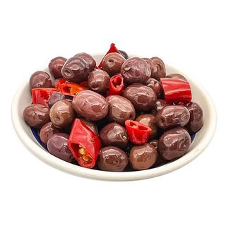 Olivas Negras Pugliese Picantes 200Gr