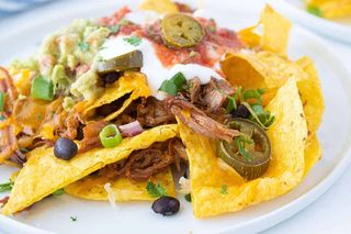 Nachos pulled pork