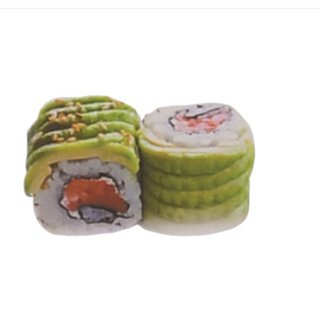 Dragón luna de aguacate ahumado