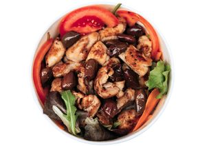 Insalata di pollo grigliato