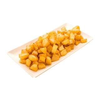 Dados De Patatas Al Horno
